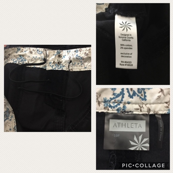 Athleta Petites 10P Black Whenever Corduroy Skirt - Picture 8 of 8